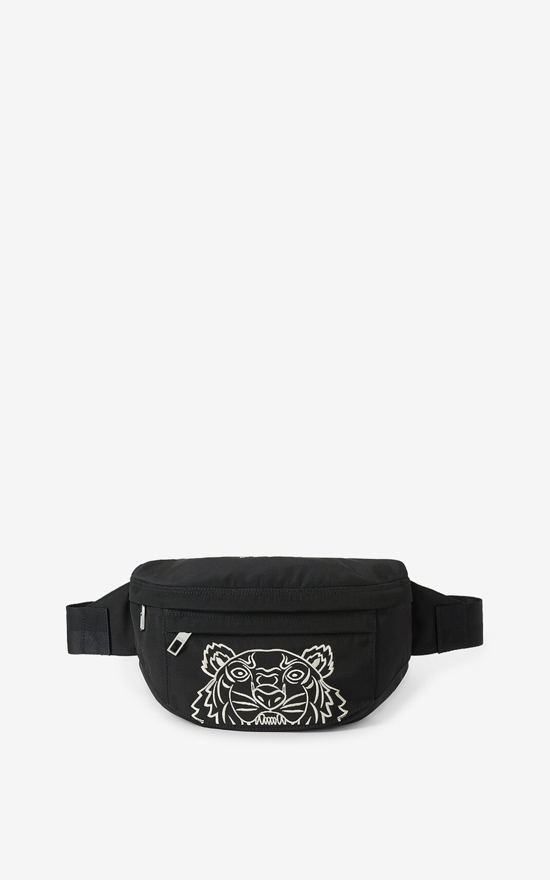 Kenzo Tiger Belt Bag Black For Mens 1469TFZYH